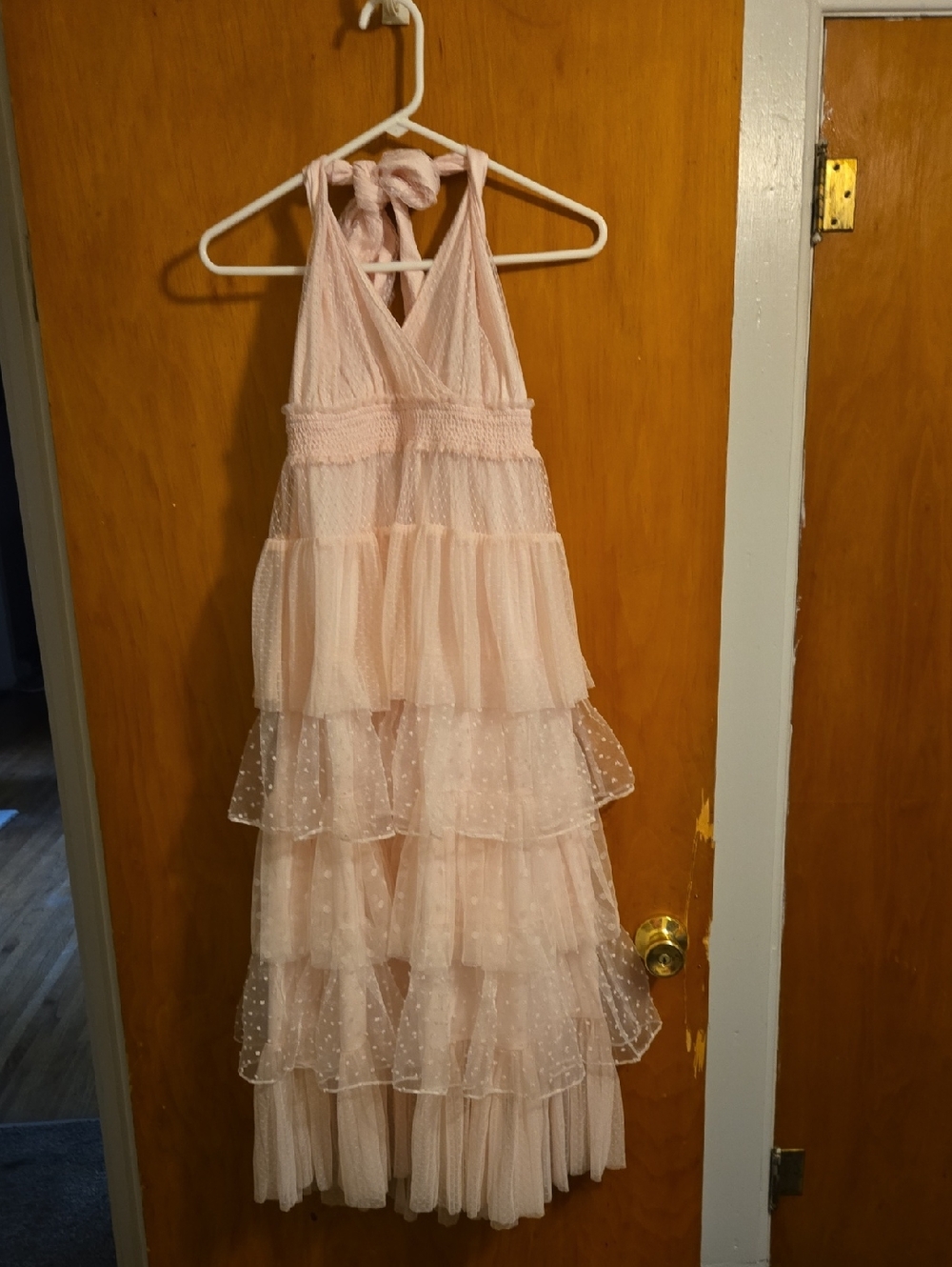 LoveShackFancy Halter Dress